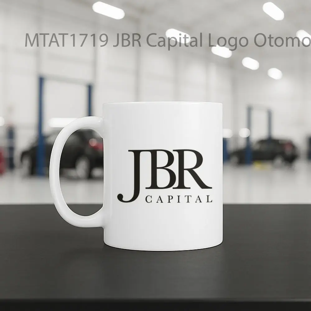JBR Capital Logo Otomotif Mug - Sudut 2