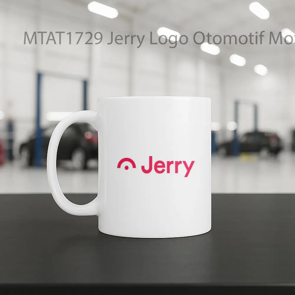 Jerry Logo Otomotif Mug - Sudut 2