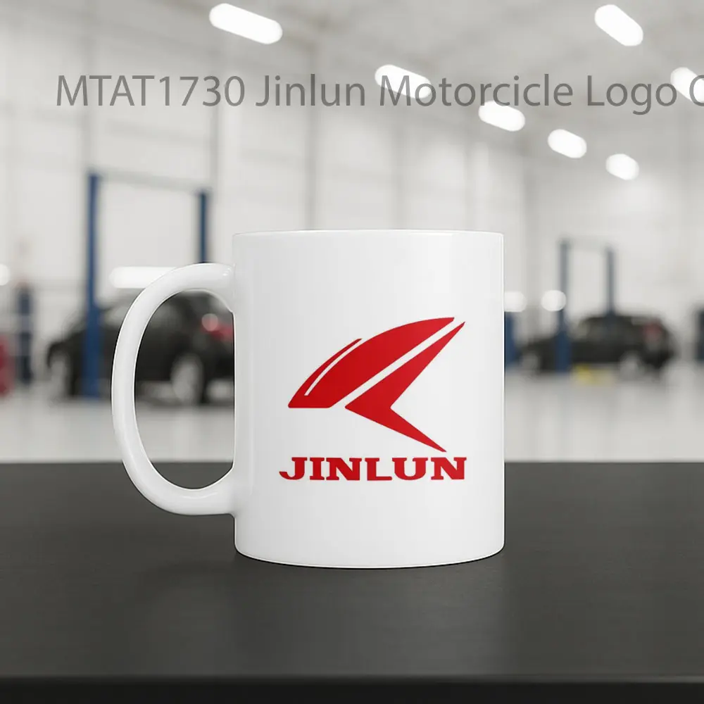 Jinlun Motorcicle Logo Otomotif Mug - Sudut 2