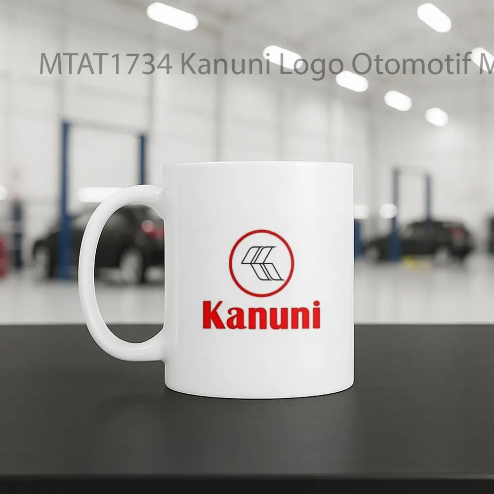 Kanuni Logo Otomotif Mug - Sudut 2
