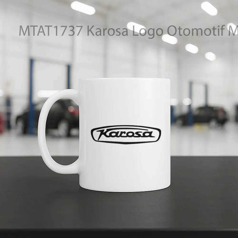 Karosa Logo Otomotif Mug - Sudut 2