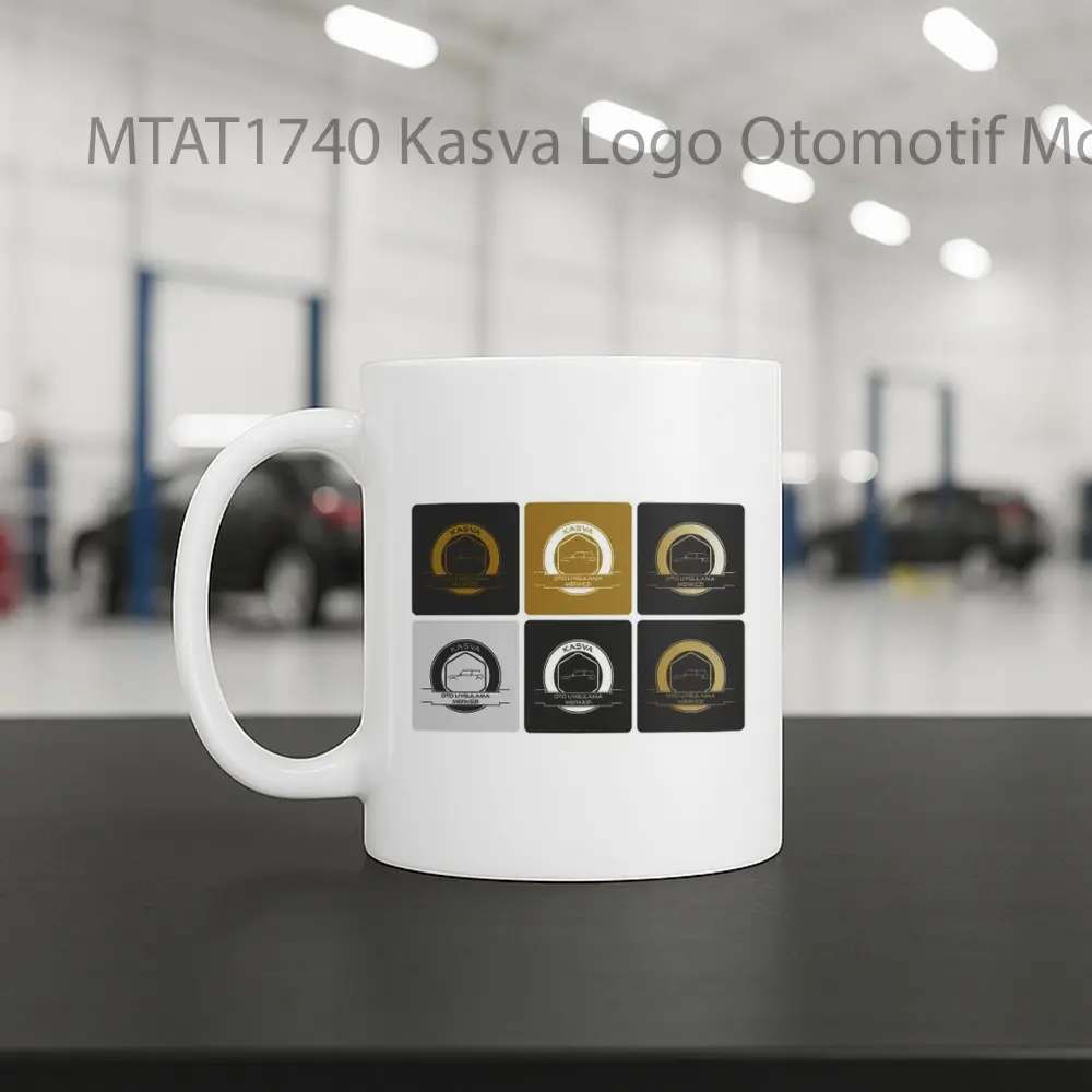 Kasva Logo Otomotif Mug - Sudut 2
