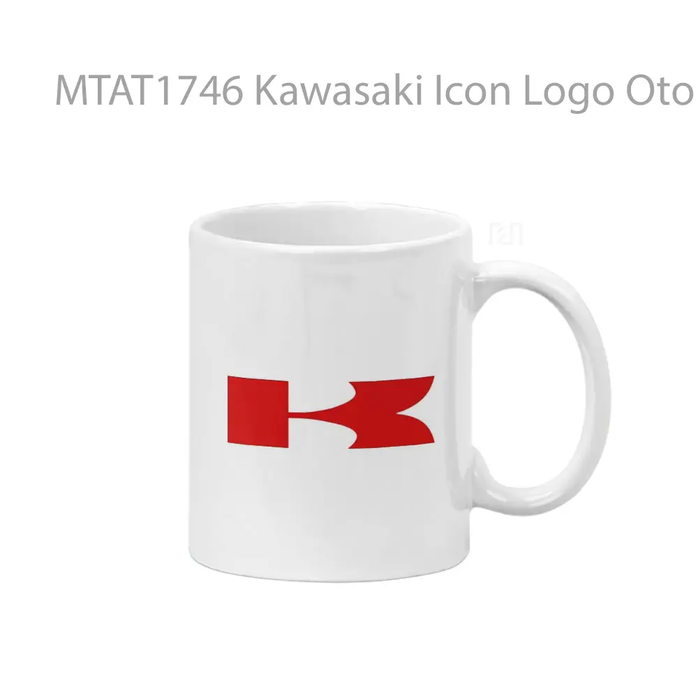 Kawasaki Icon Logo Otomotif Mug
