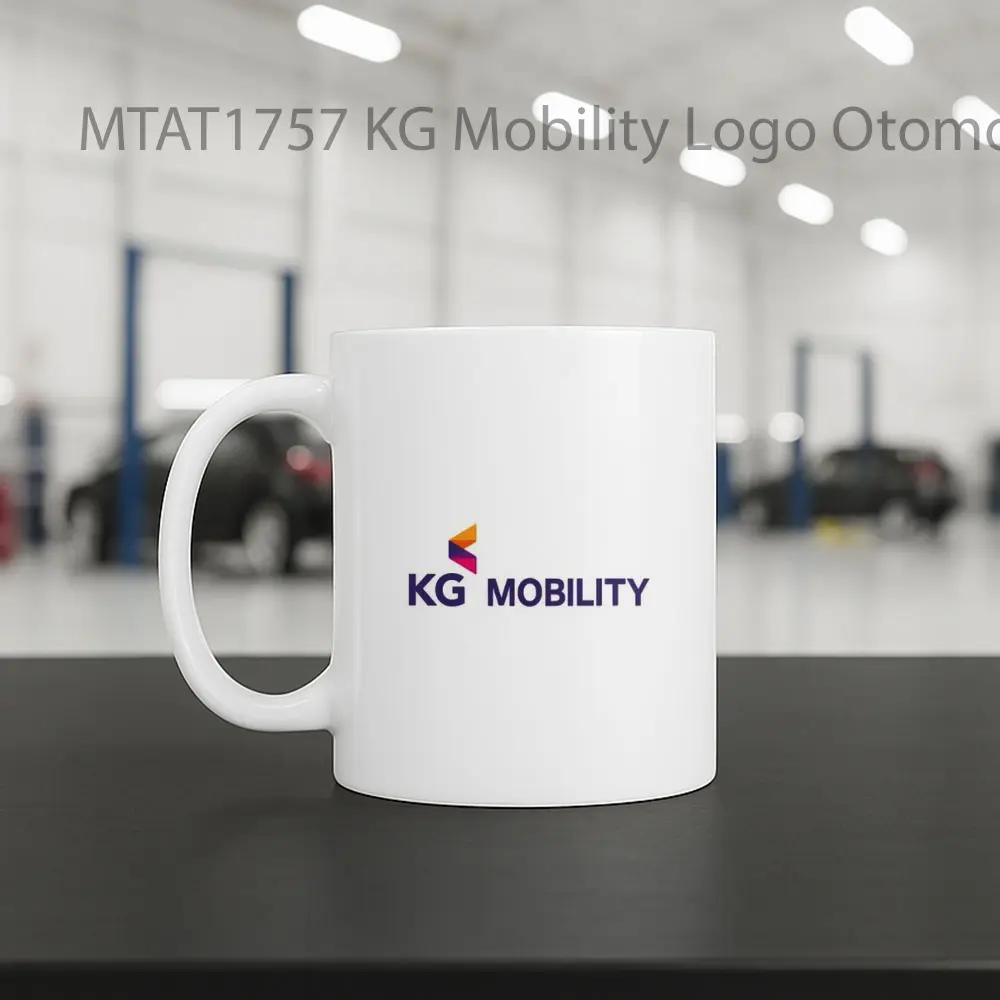 KG Mobility Logo Otomotif Mug - Sudut 2