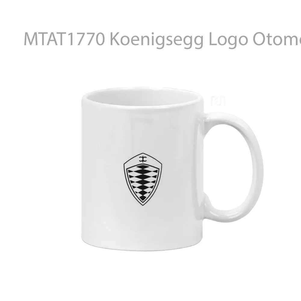 Koenigsegg Logo Otomotif Mug