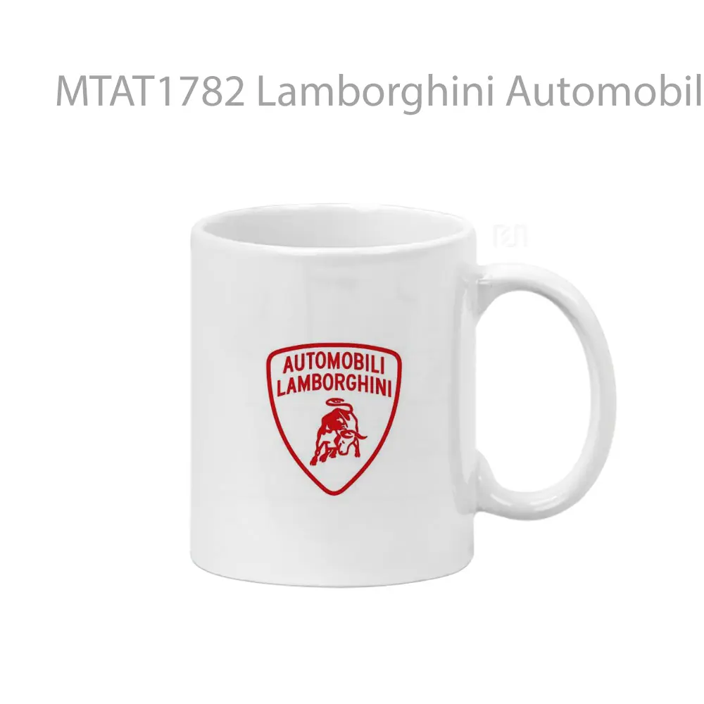 Lamborghini Automobili Logo Otomotif Mug
