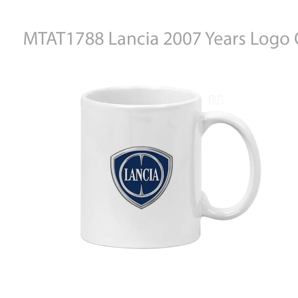Lancia 2007 Years Logo Otomotif Mug