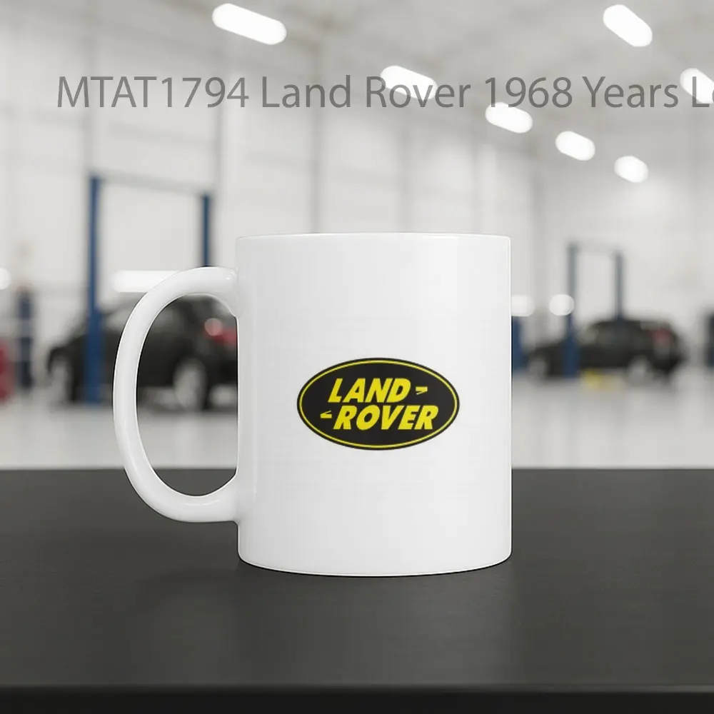 Land Rover 1968 Years Logo Otomotif Mug - Sudut 2