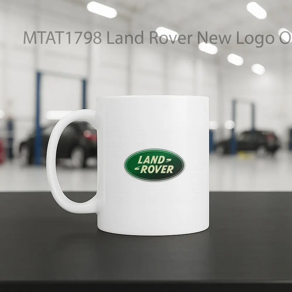 Land Rover New Logo Otomotif Mug - Sudut 2