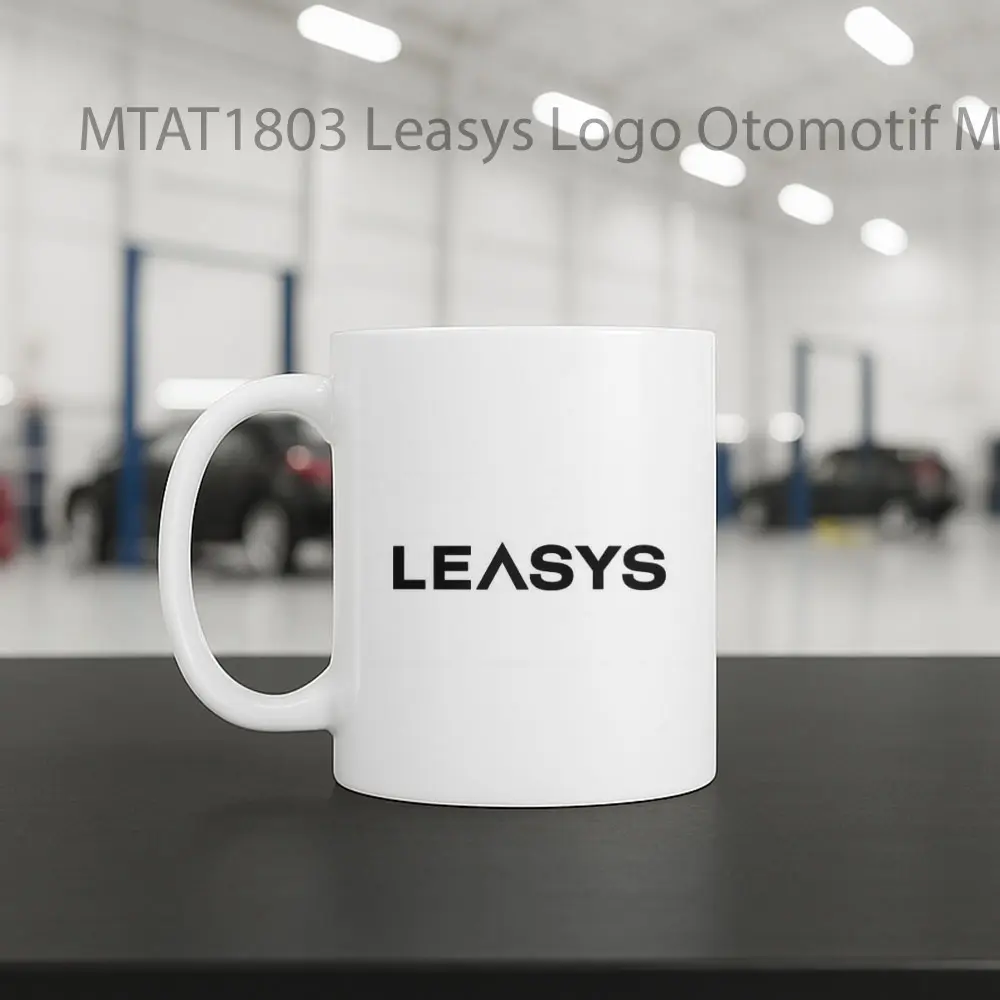 Leasys Logo Otomotif Mug - Sudut 2