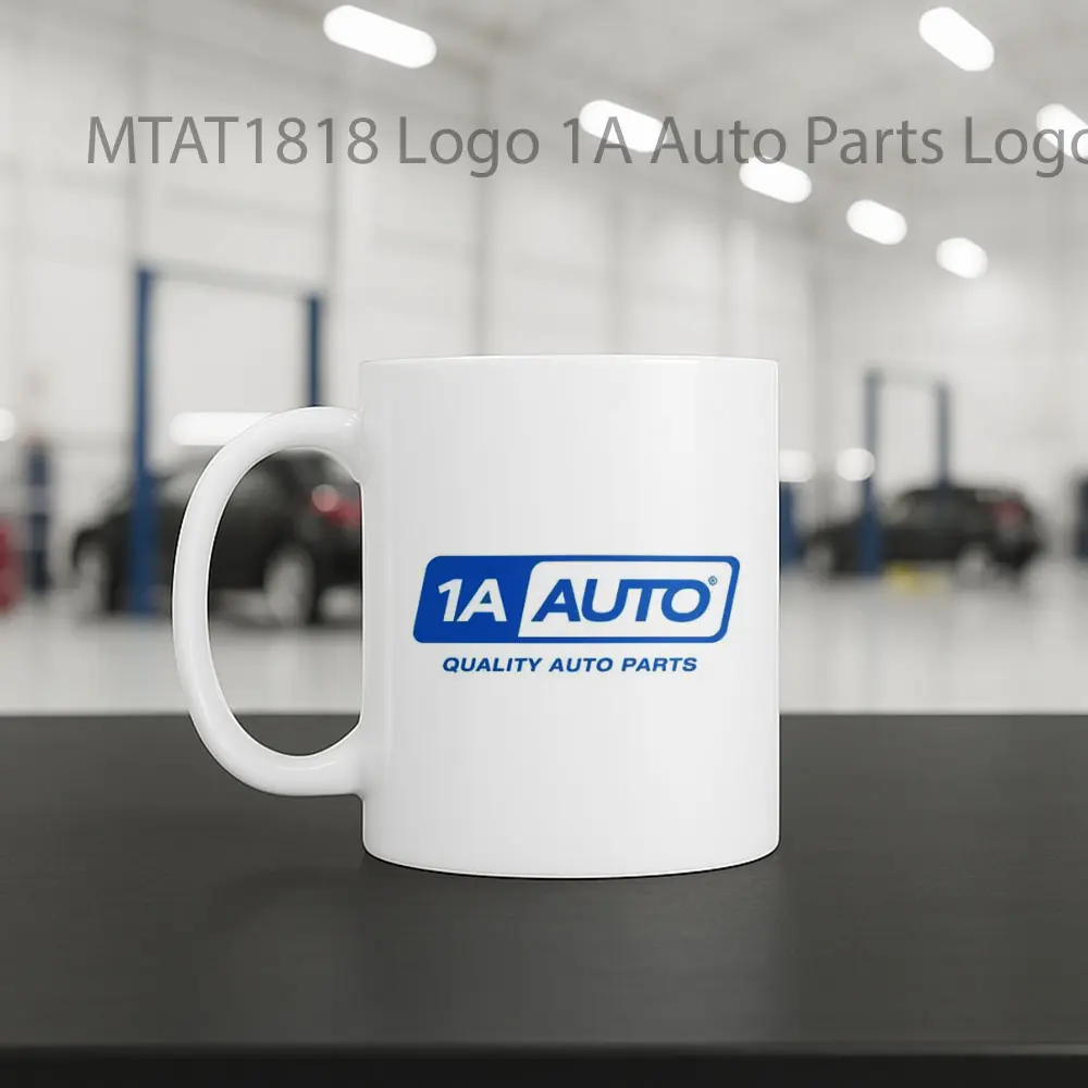 Logo 1A Auto Parts Logo Otomotif Mug - Sudut 2