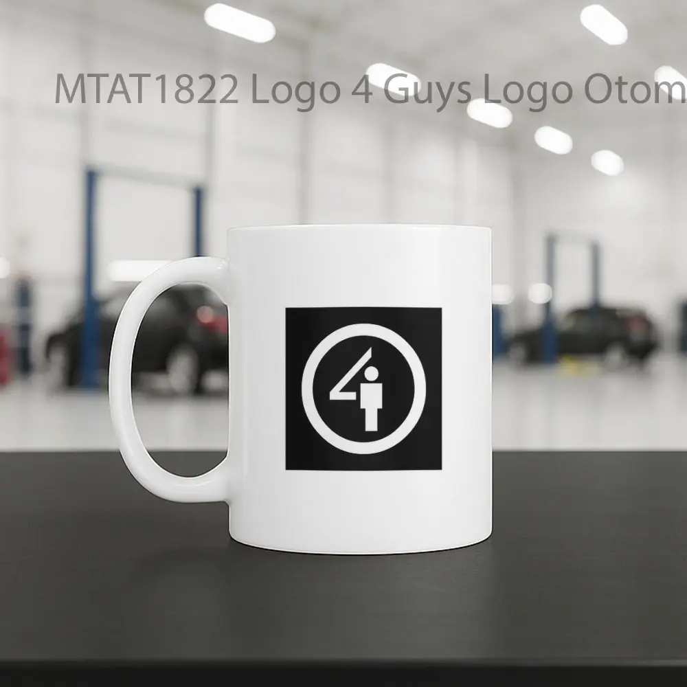 Logo 4 Guys Logo Otomotif Mug - Sudut 2