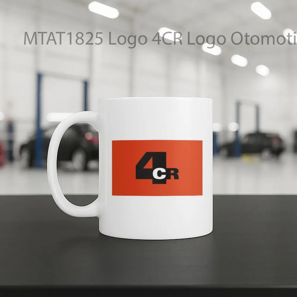 Logo 4CR Logo Otomotif Mug - Sudut 2