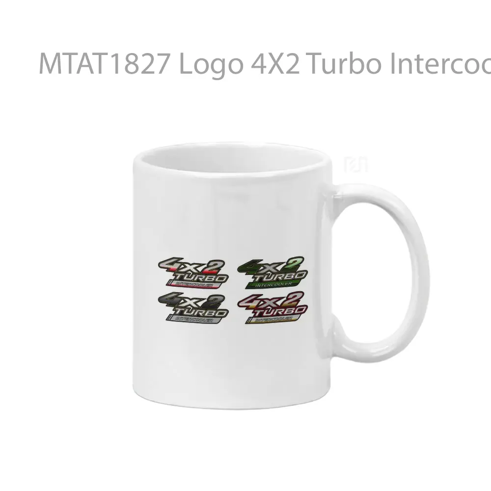 Logo 4X2 Turbo Intercooler Logo Otomotif Mug