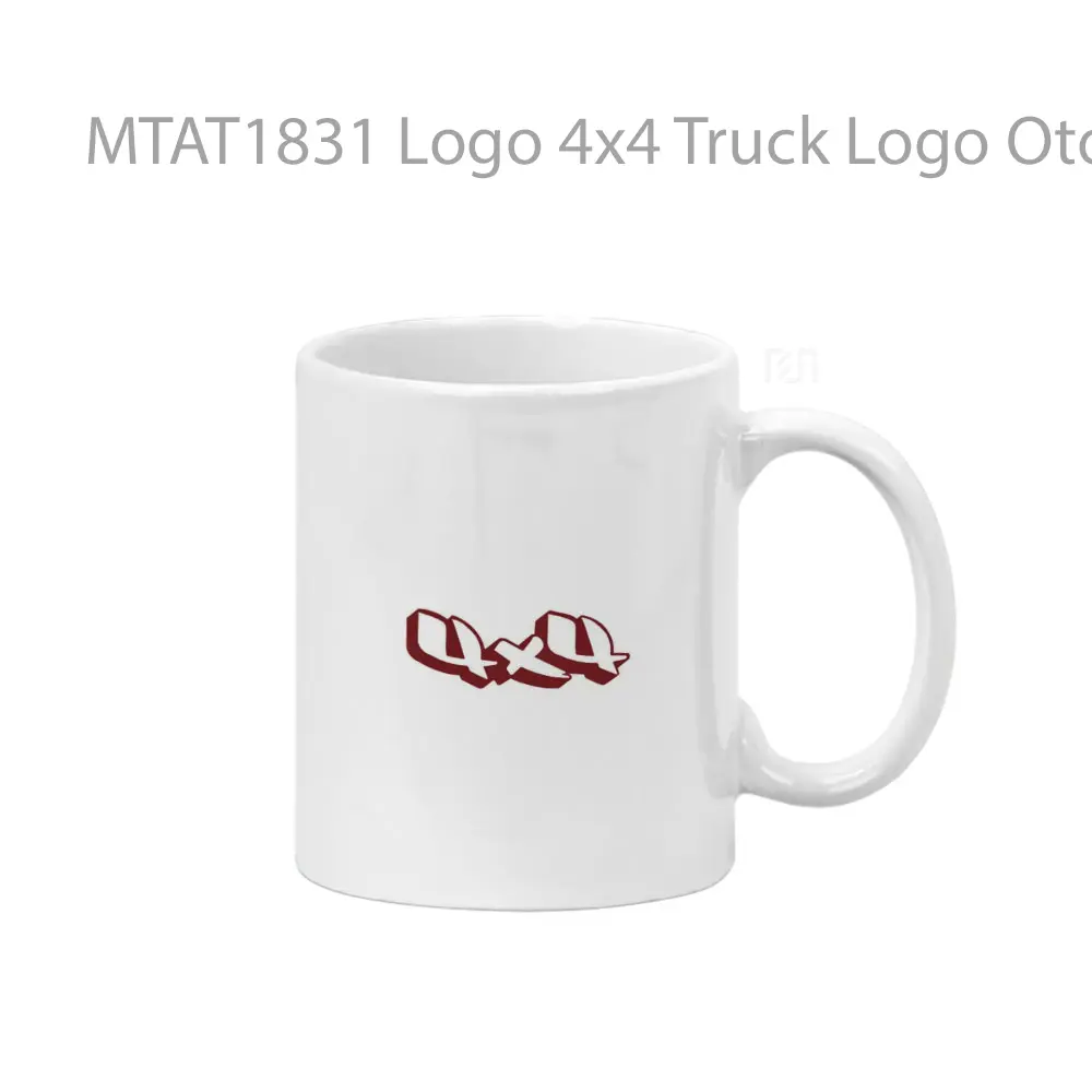 Logo 4x4 Truck Logo Otomotif Mug