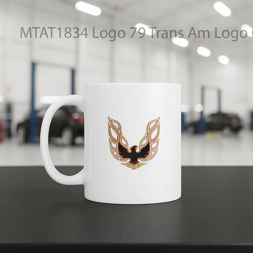 Logo 79 Trans Am Logo Otomotif Mug - Sudut 2