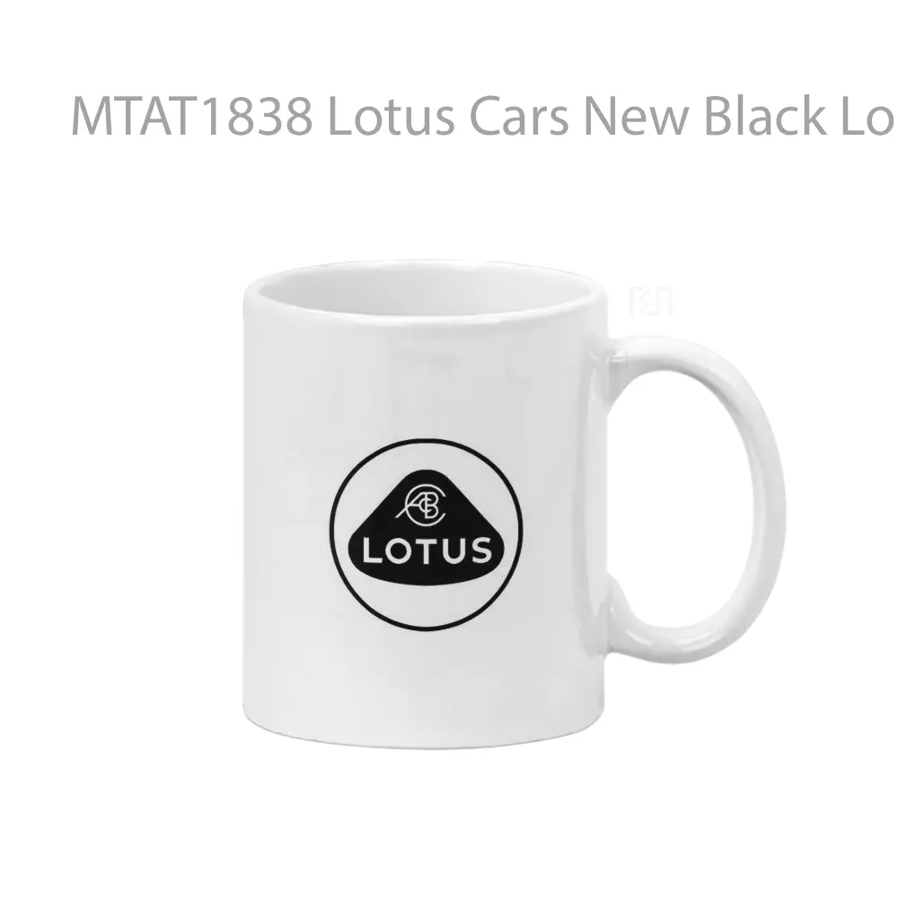 Lotus Cars New Black Logo Otomotif Mug