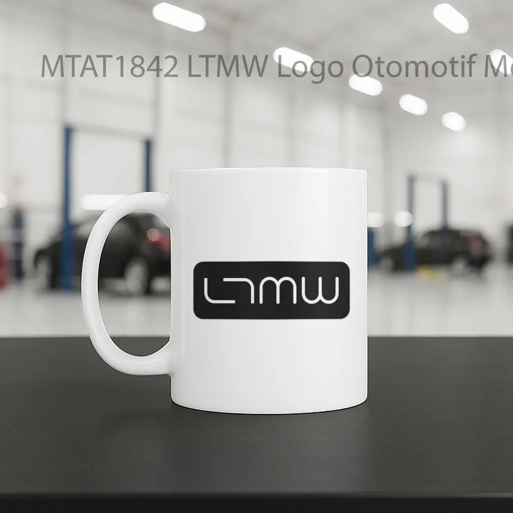 LTMW Logo Otomotif Mug - Sudut 2