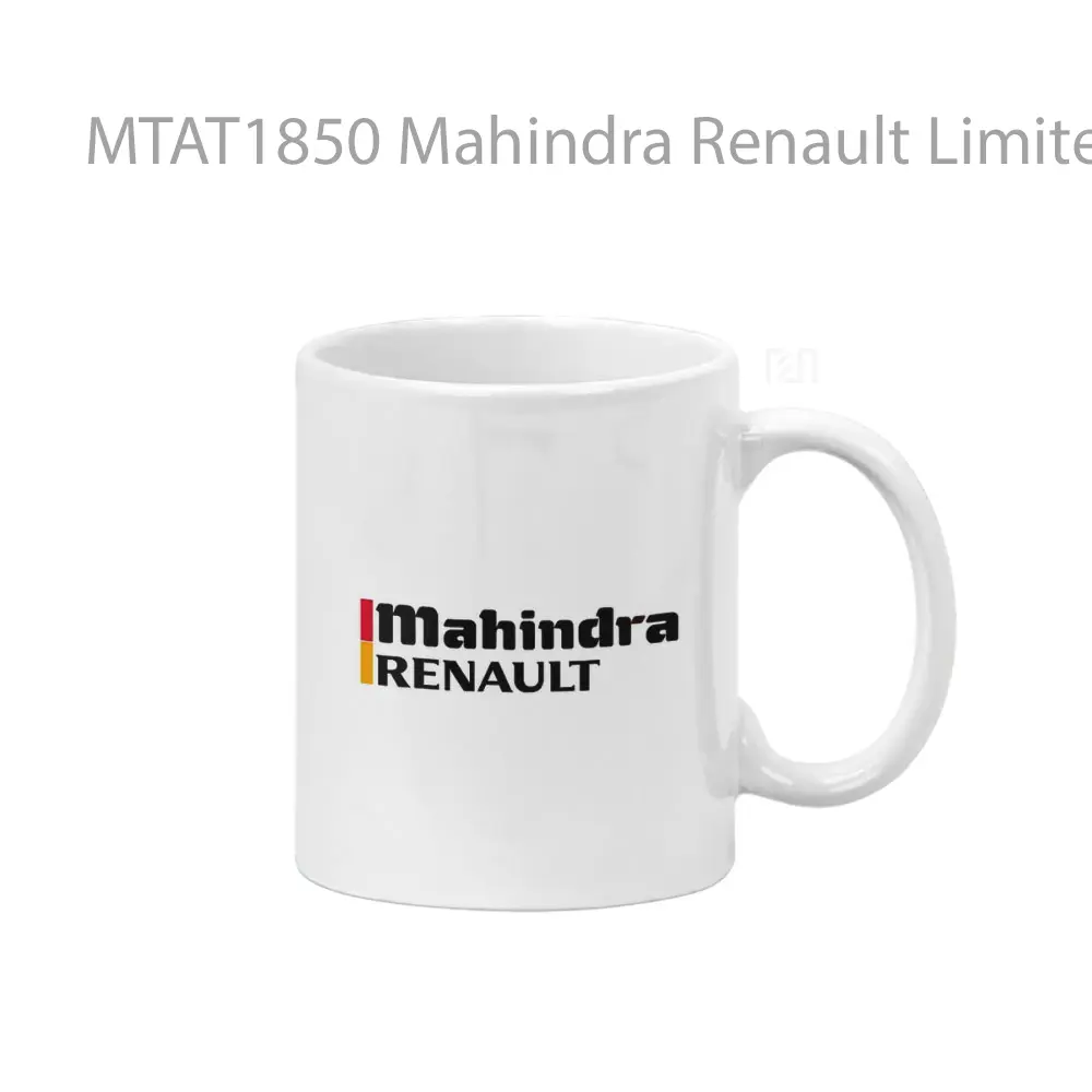 Mahindra Renault Limited Logo Otomotif Mug