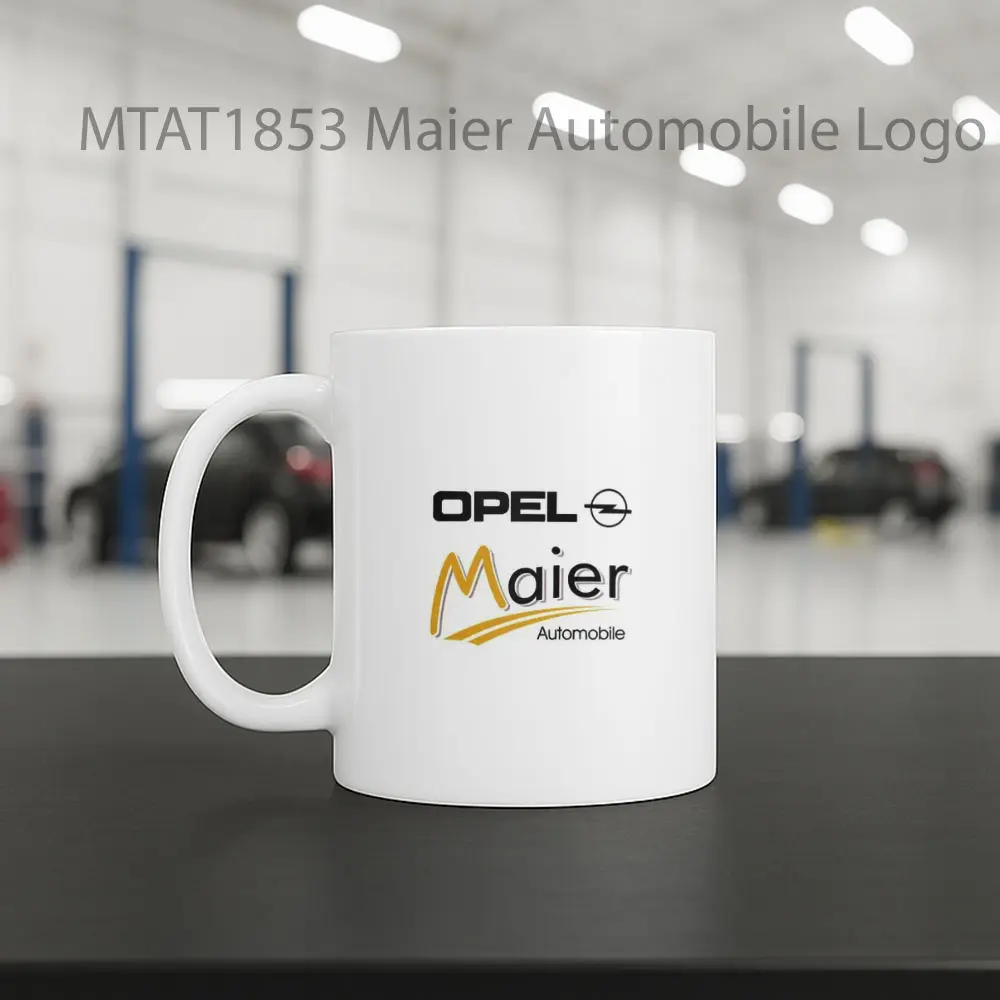 Maier Automobile Logo Otomotif Mug - Sudut 2