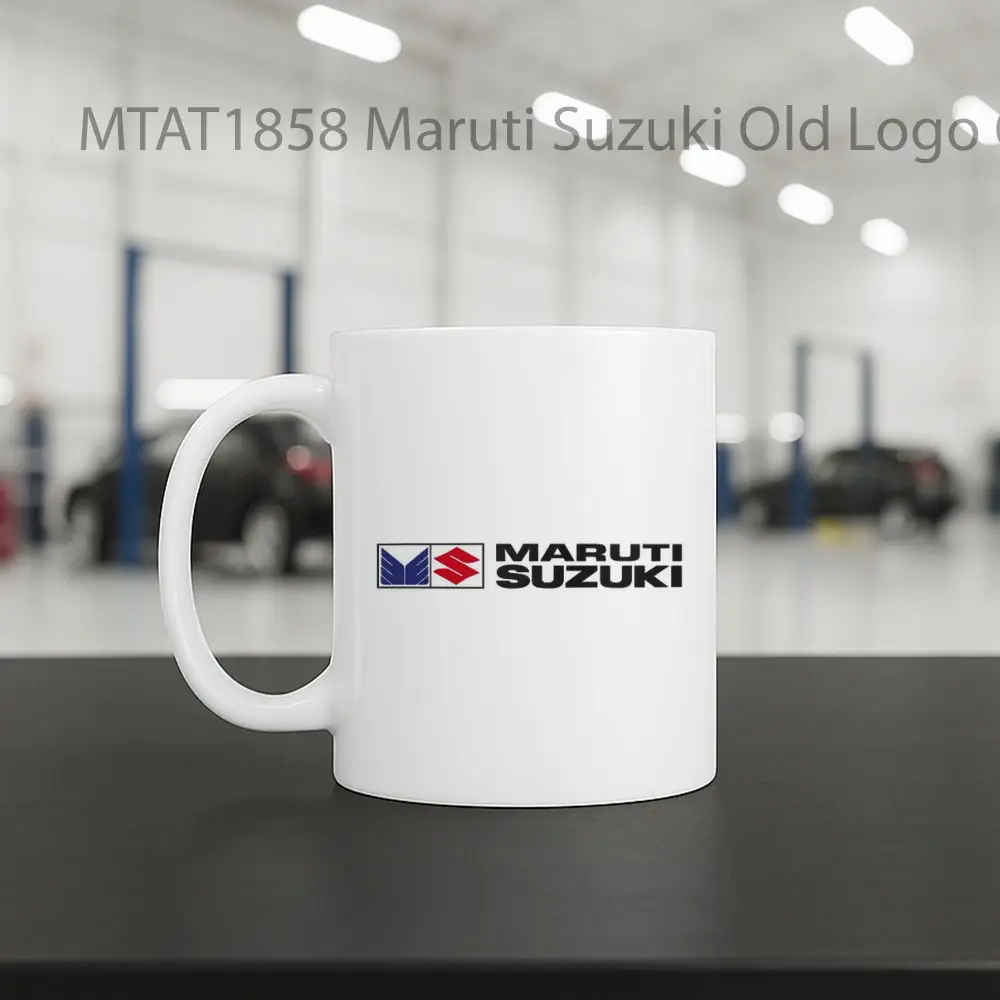 Maruti Suzuki Old Logo Otomotif Mug - Sudut 2