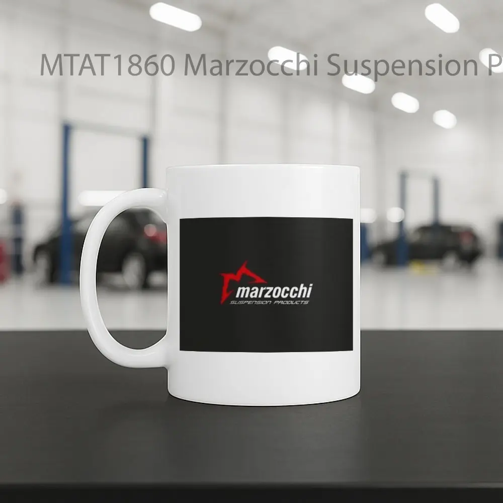 Marzocchi Suspension Products Logo Otomotif Mug - Sudut 2