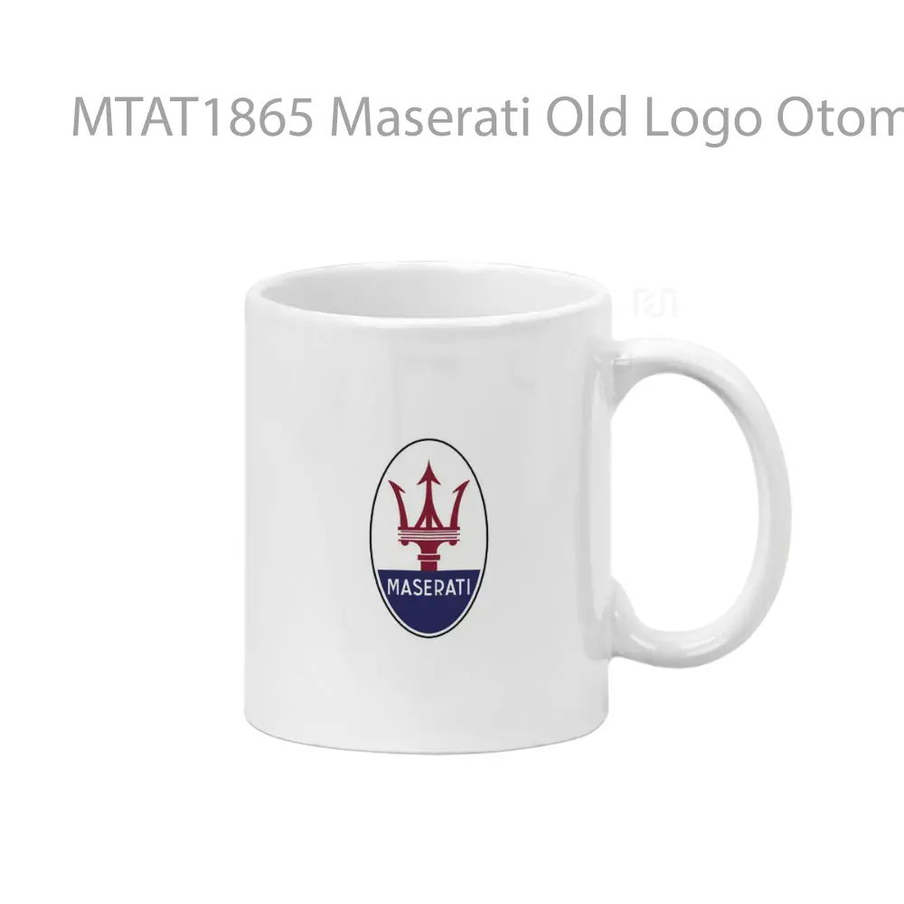 Maserati Old Logo Otomotif Mug