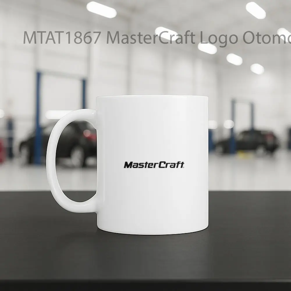 MasterCraft Logo Otomotif Mug - Sudut 2