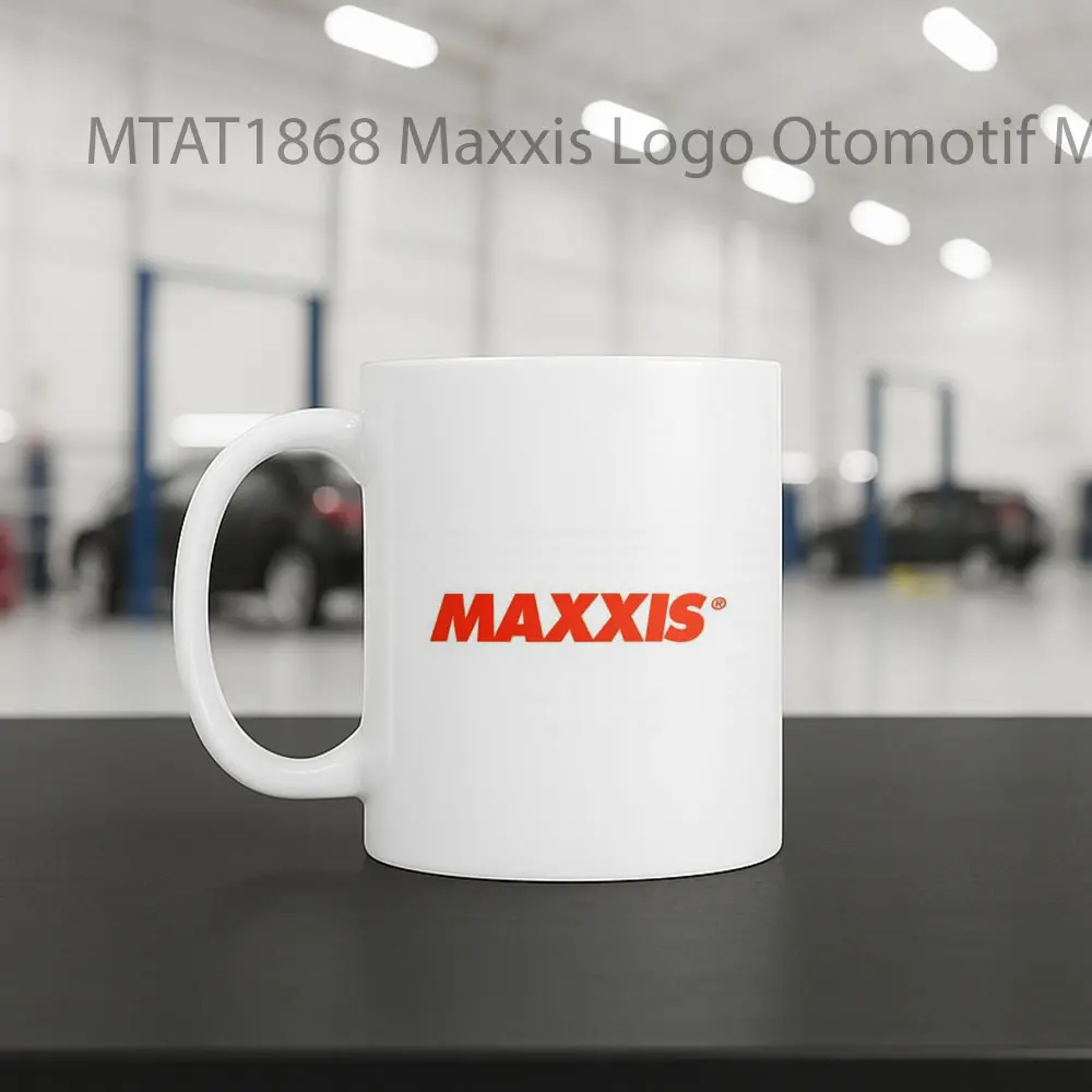 Maxxis Logo Otomotif Mug - Sudut 2