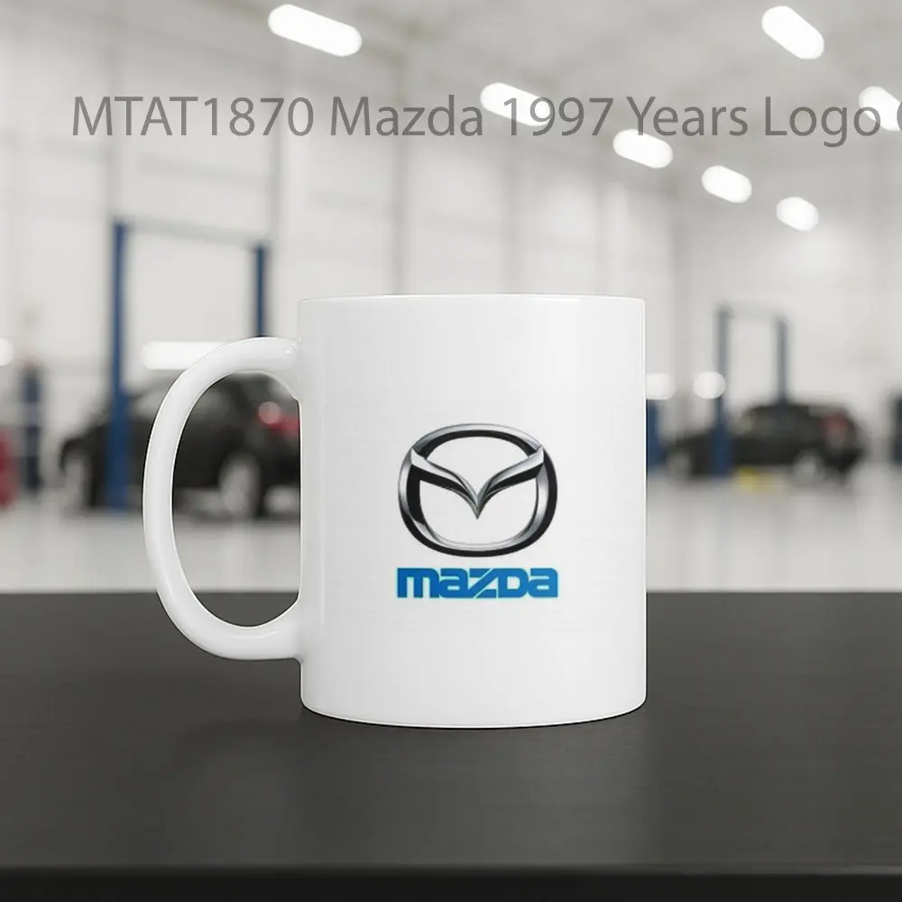Mazda 1997 Years Logo Otomotif Mug - Sudut 2