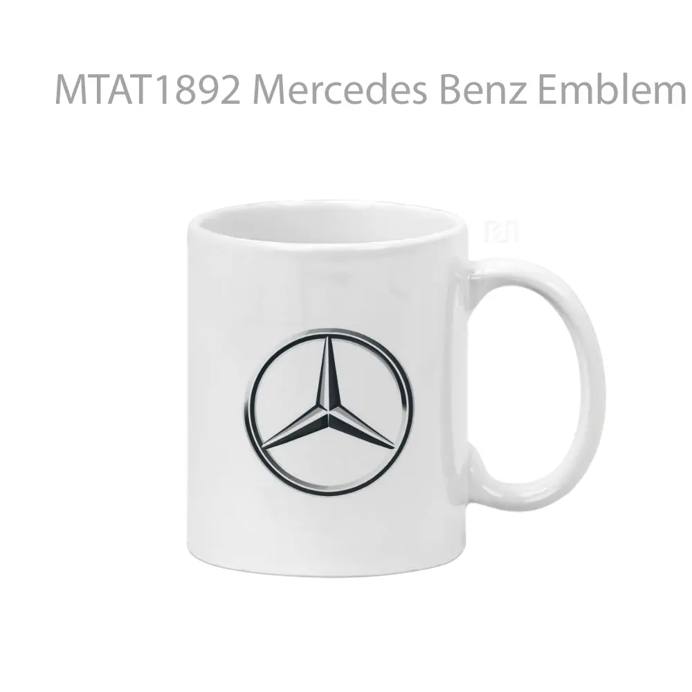 Mercedes Benz Emblem Logo Otomotif Mug
