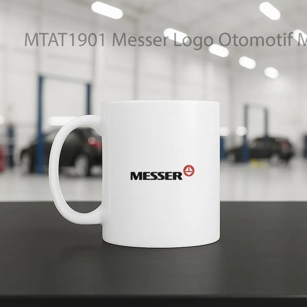 Messer Logo Otomotif Mug - Sudut 2