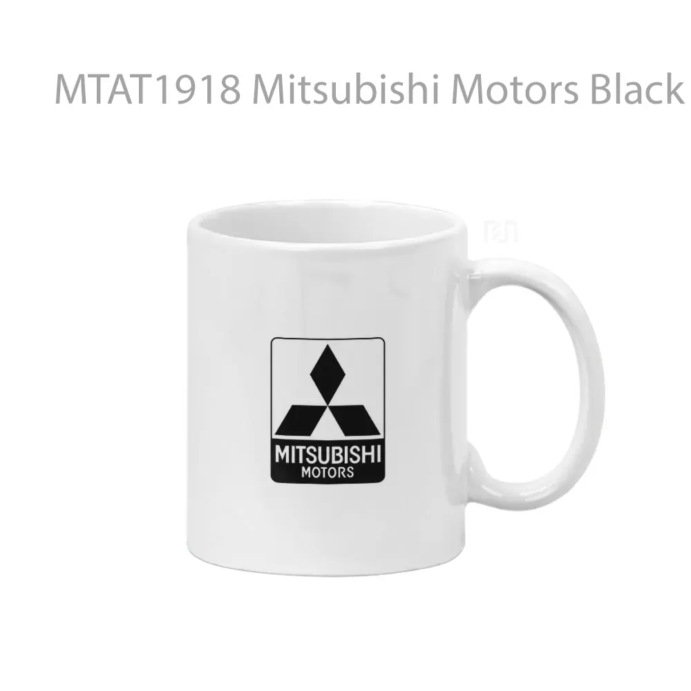 Mitsubishi Motors Black Logo Otomotif Mug