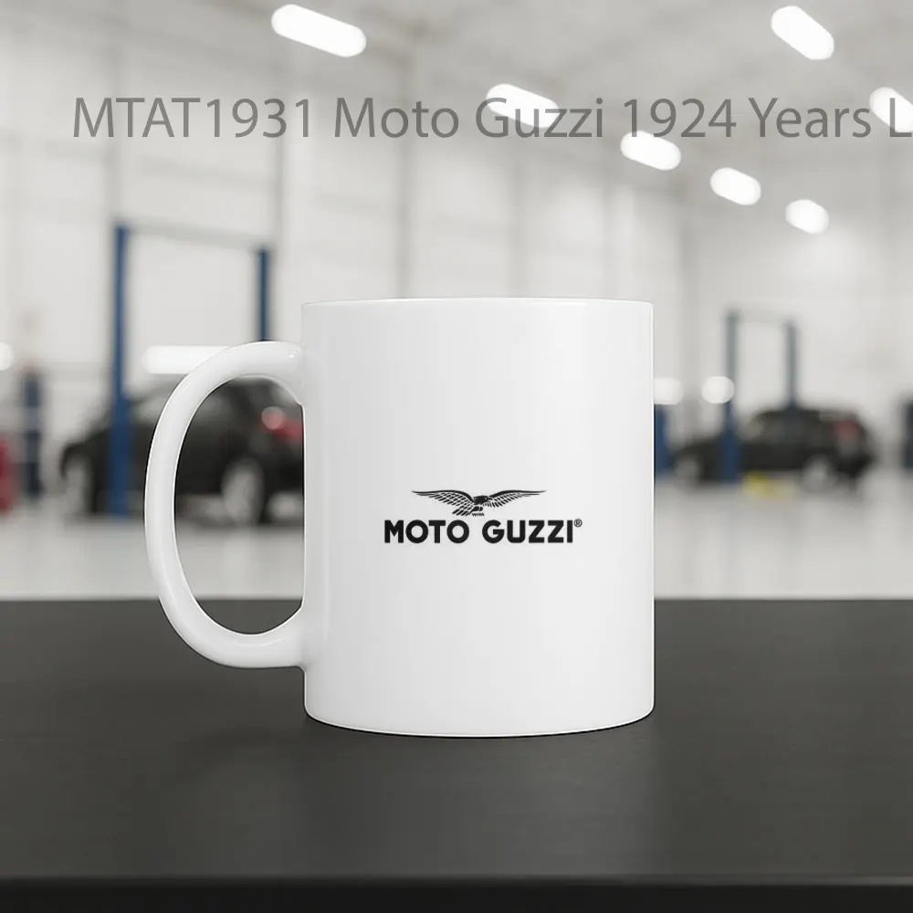 Moto Guzzi 1924 Years Logo Otomotif Mug - Sudut 2