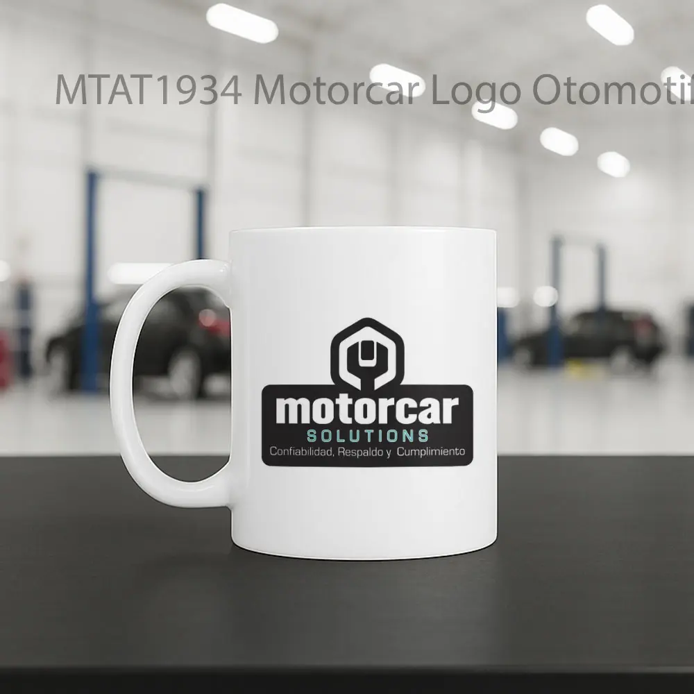 Motorcar Logo Otomotif Mug - Sudut 2