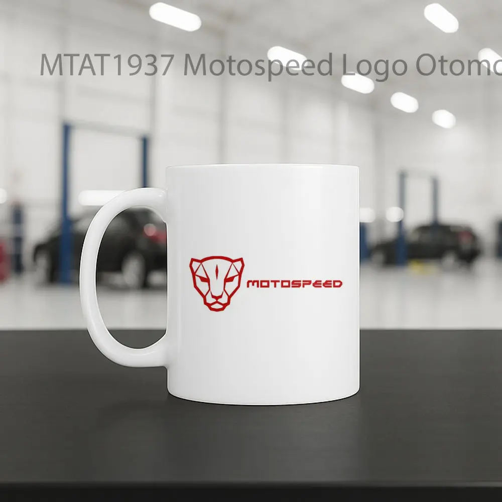 Motospeed Logo Otomotif Mug - Sudut 2