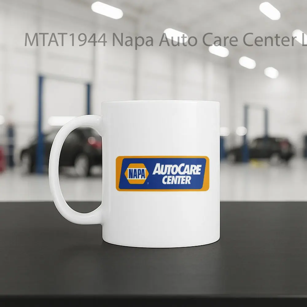 Napa Auto Care Center Logo Otomotif Mug - Tampak Tengah