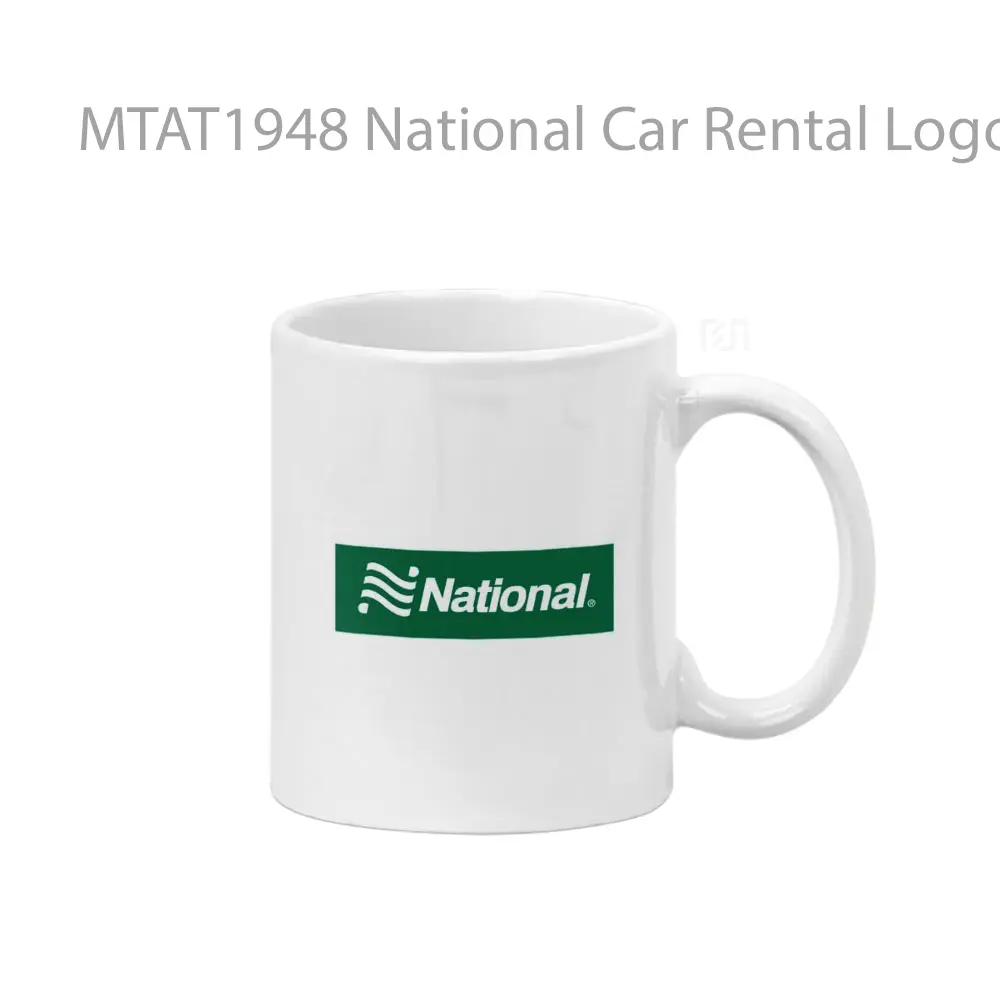 National Car Rental Logo Otomotif Mug