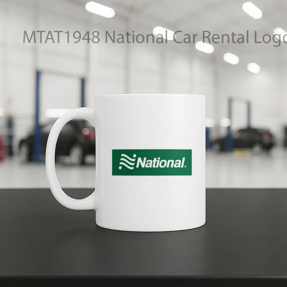 National Car Rental Logo Otomotif Mug - Sudut 2