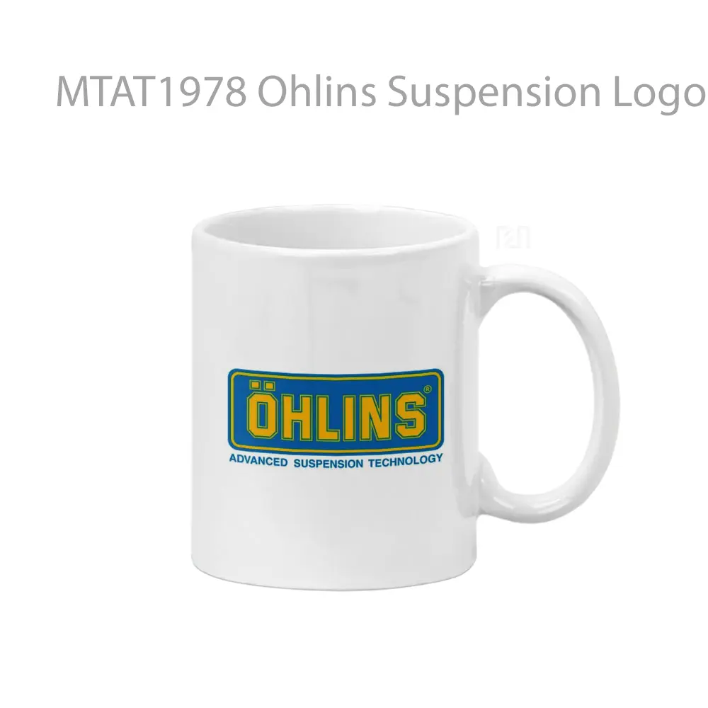 Ohlins Suspension Logo Otomotif Mug