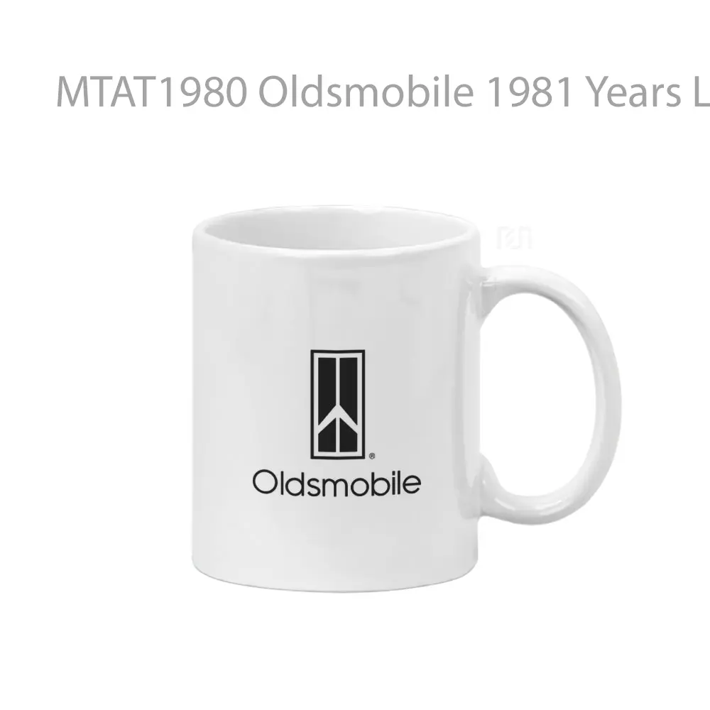 Oldsmobile 1981 Years Logo Otomotif Mug
