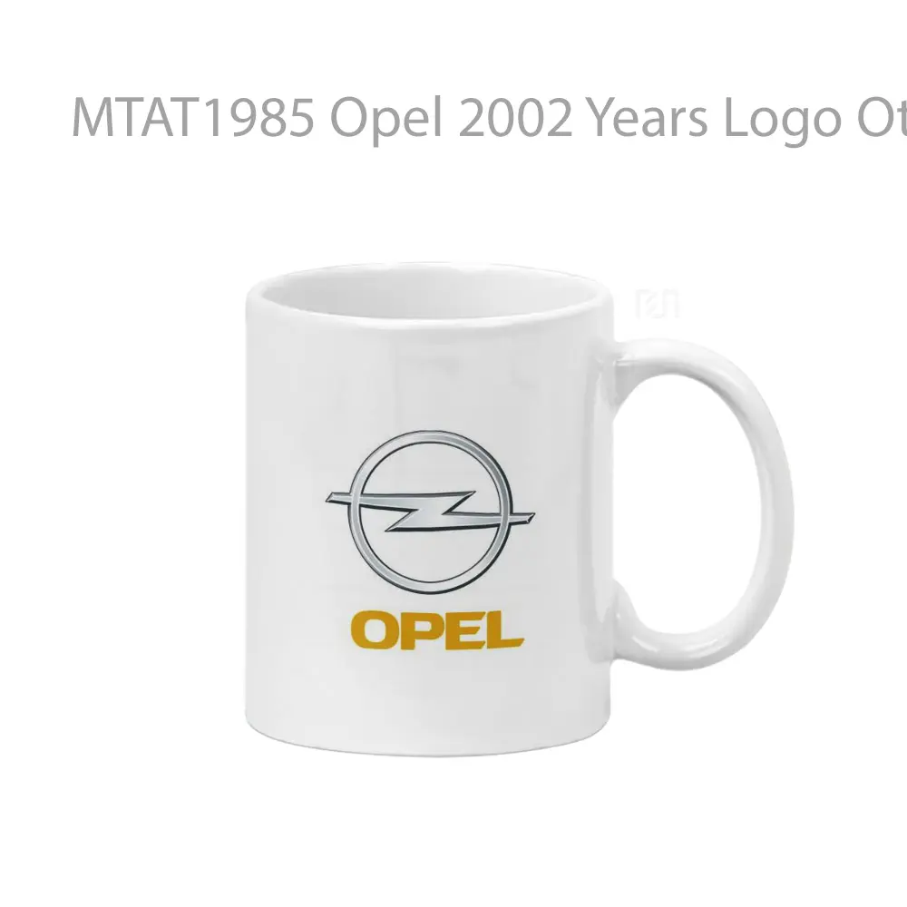 Opel 2002 Years Logo Otomotif Mug