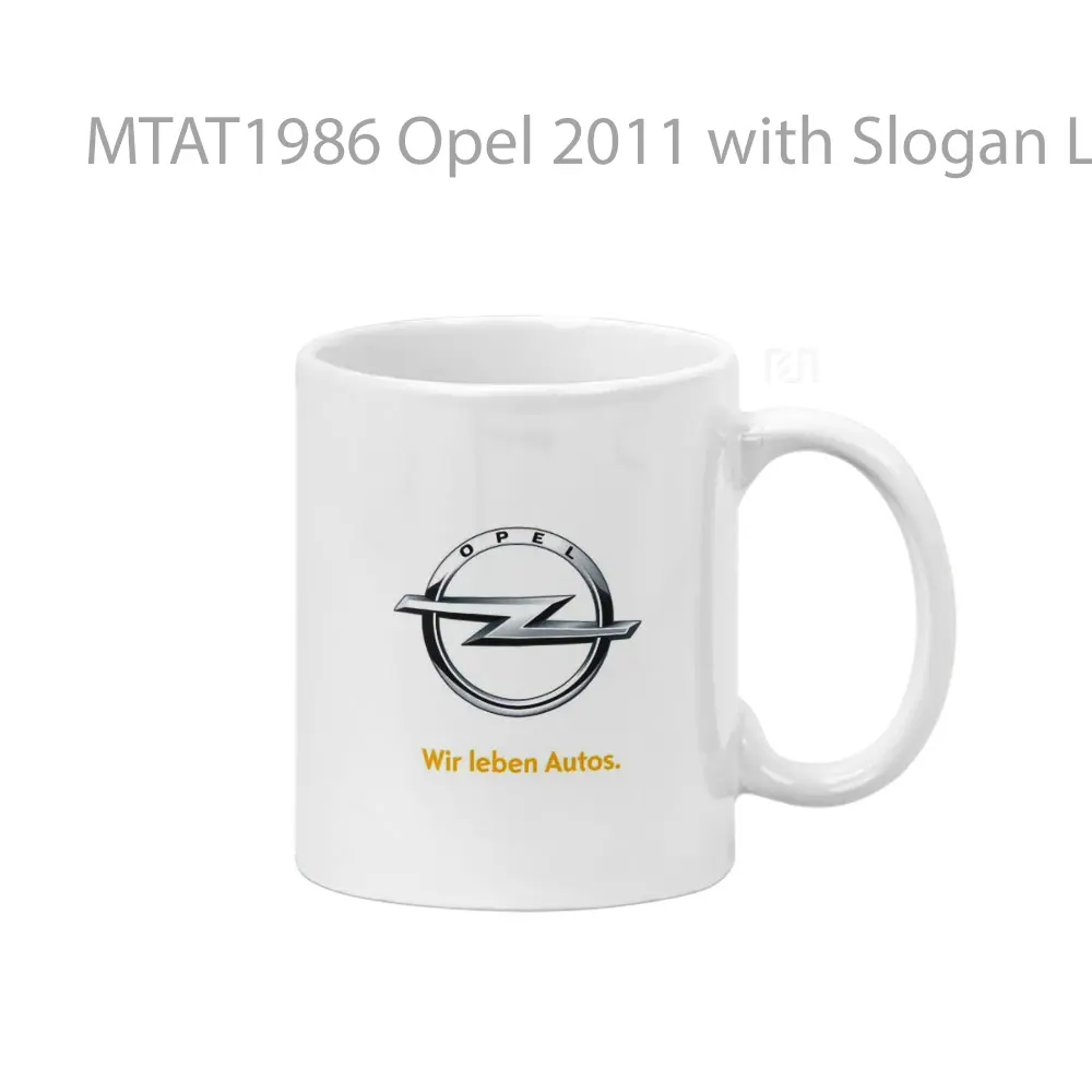 Opel 2011 with Slogan Logo Otomotif Mug