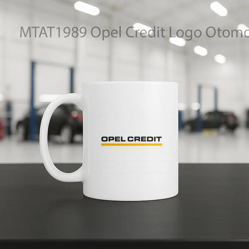 Opel Credit Logo Otomotif Mug - Sudut 2