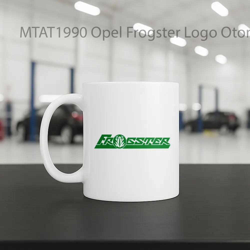 Opel Frogster Logo Otomotif Mug - Sudut 2