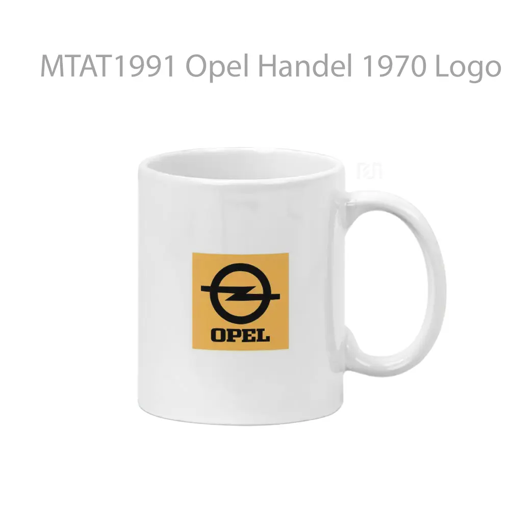 Opel Handel 1970 Logo Otomotif Mug