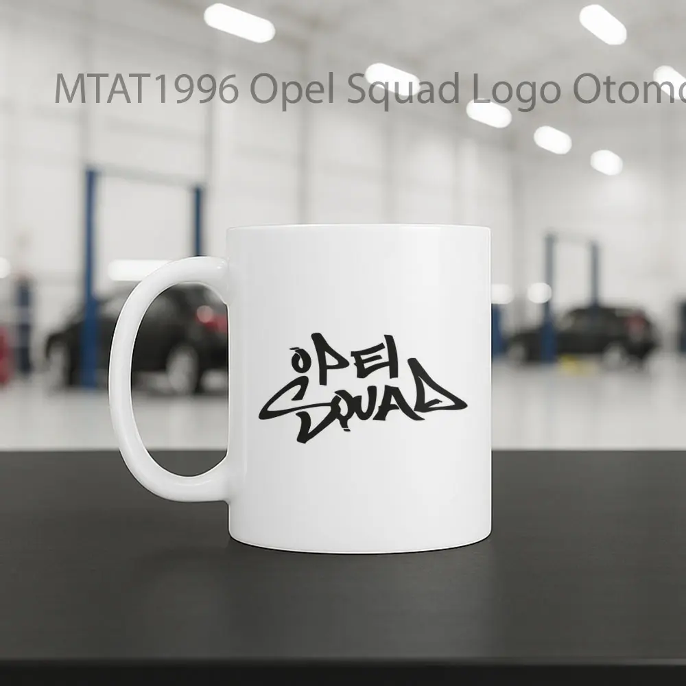 Opel Squad Logo Otomotif Mug - Sudut 2