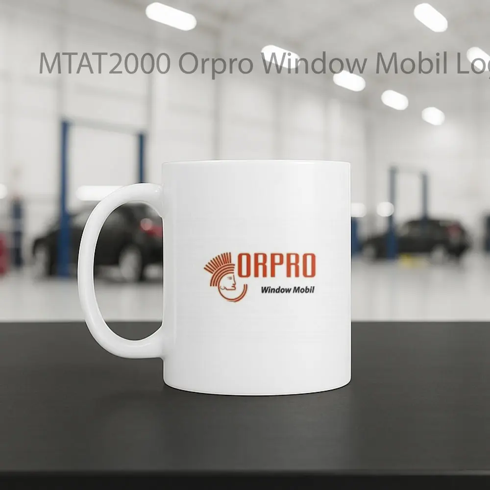 Orpro Window Mobil Logo Otomotif Mug - Sudut 2