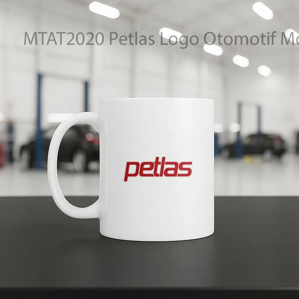 Petlas Logo Otomotif Mug - Sudut 2