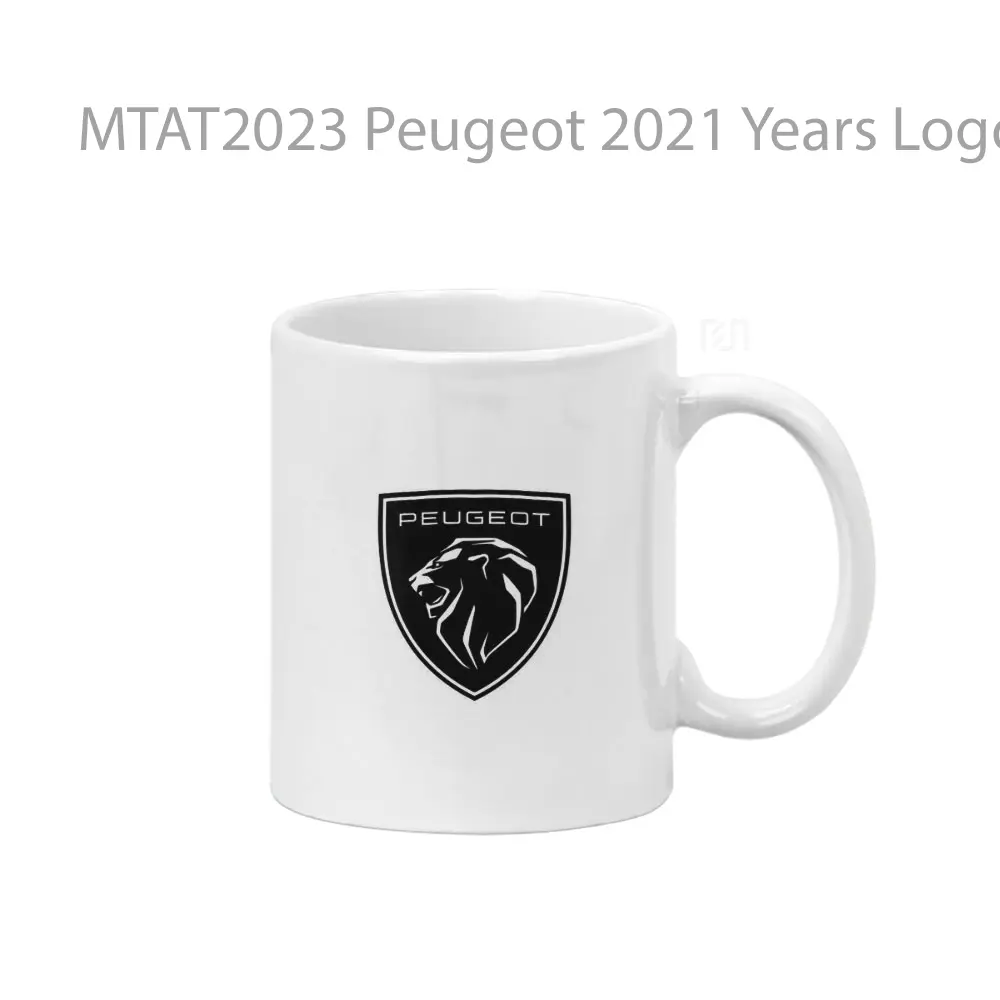 Peugeot 2021 Years Logo Otomotif Mug